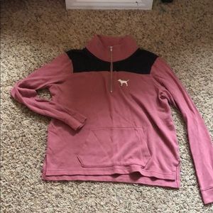 Pink VS 1/4 zip